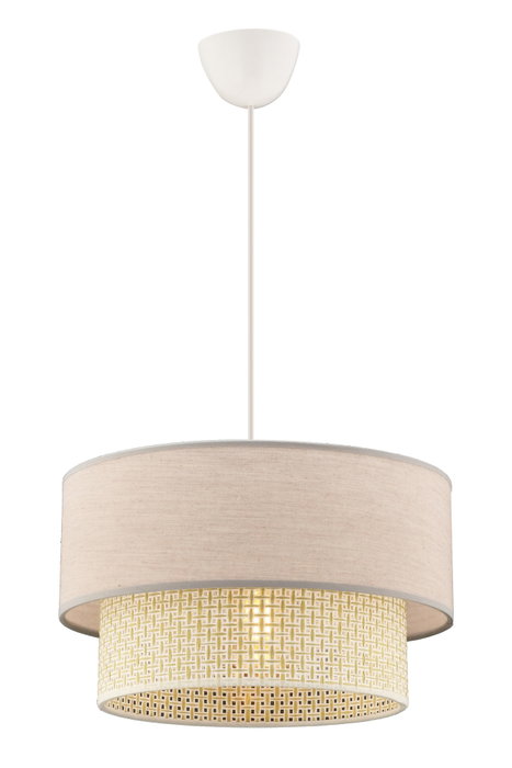 Opviq Echo Lámpara de araña Crema y Beige